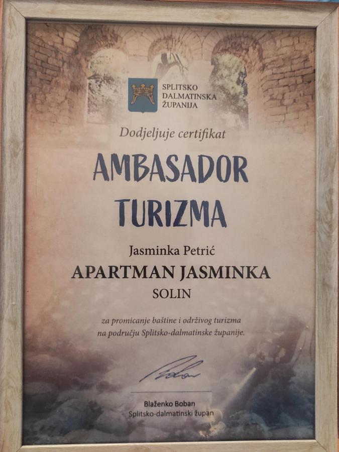 Apartments Jasminka Солин Экстерьер фото